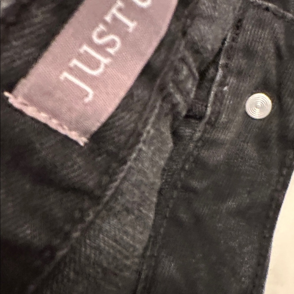 Black Denim Skirt - Picture 3 of 6